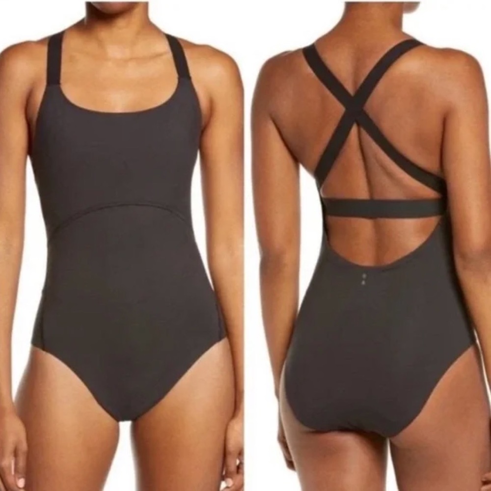 Thinx Black Women's Leotard - NWT